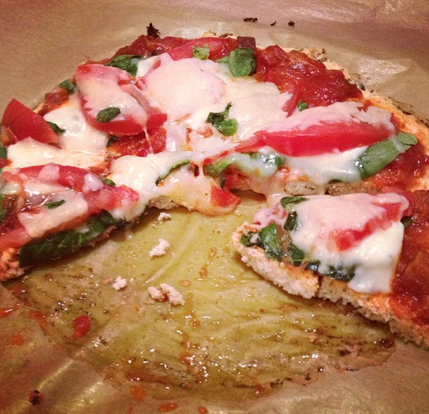 Healthy, Delicious, Gluten-Free Pizza with a rustic Cauliflower Crust!