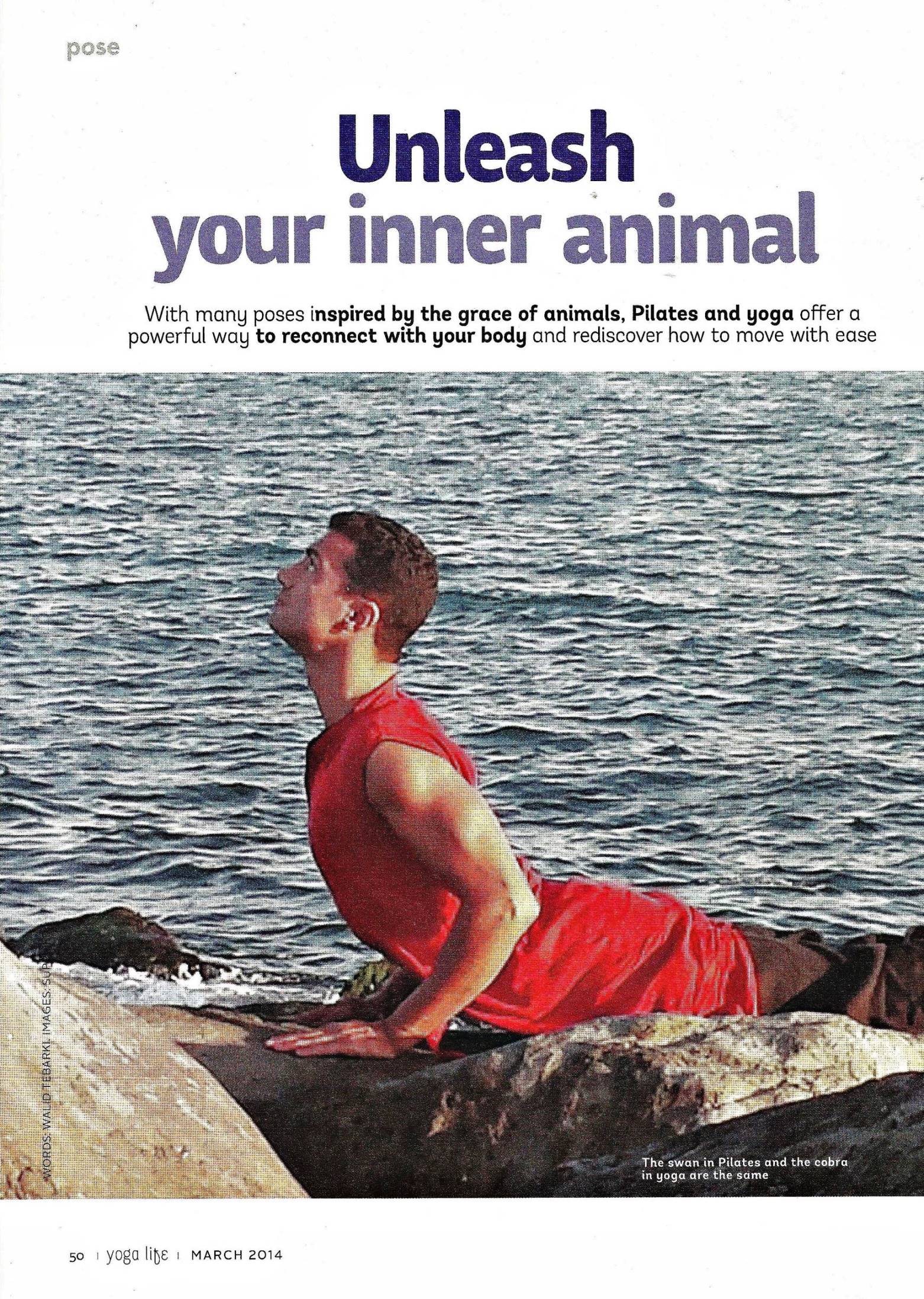 YOGALIFE ME MAGAZINE, MARCH 2014 , PG1