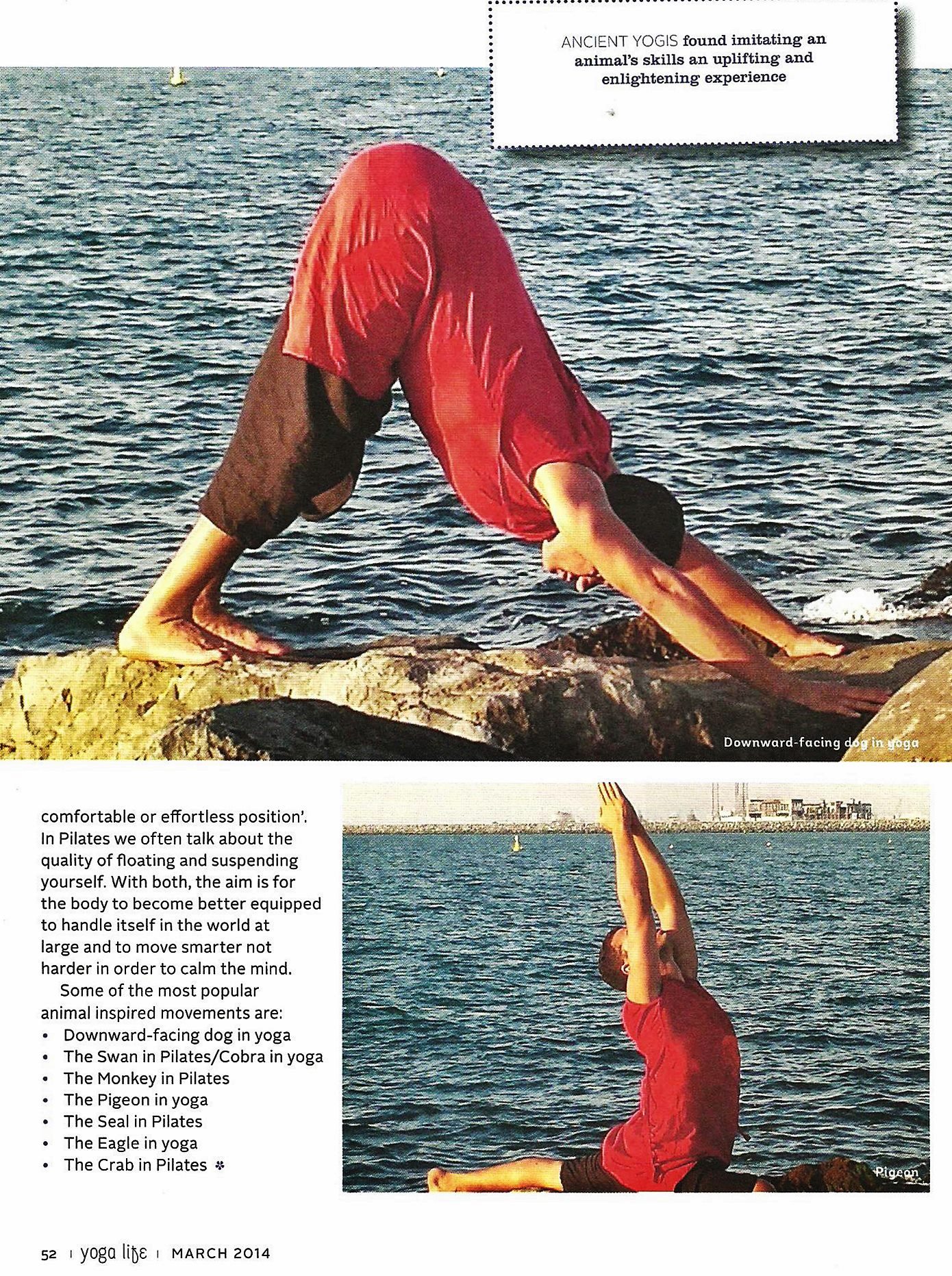 YOGALIFE ME MAGAZINE, MARCH 2014 , PG3