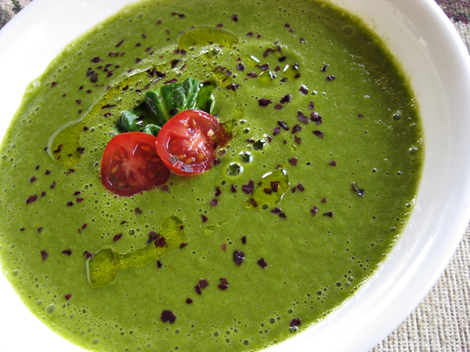 RAW SPINACH SOUP